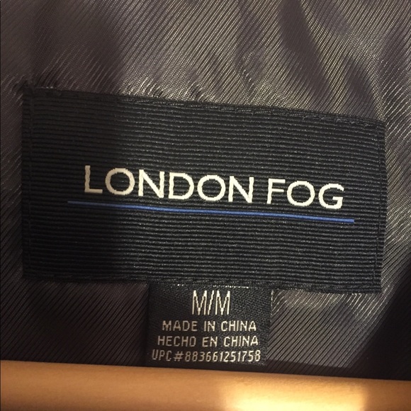 London Fog size M black coat - Picture 4 of 7